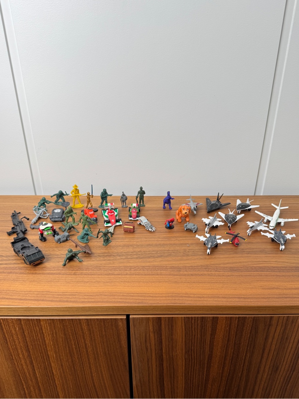 Galoob Micro Machines and army men
